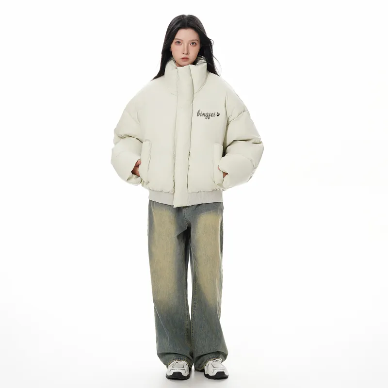 Ice Flying Puffer Jacket Unisex-11