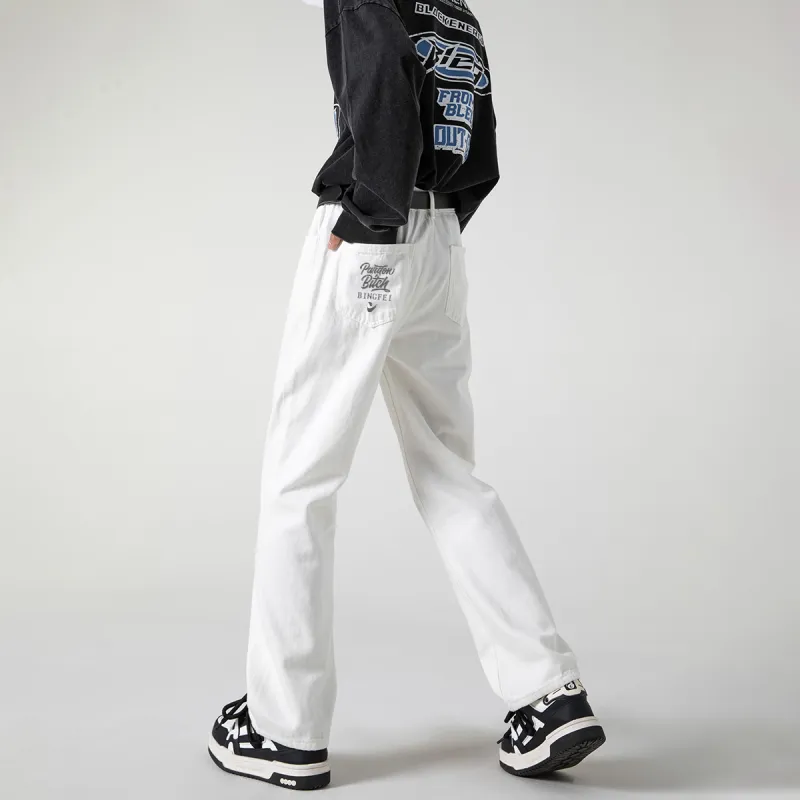 Ice flying Jeans Unisex-2