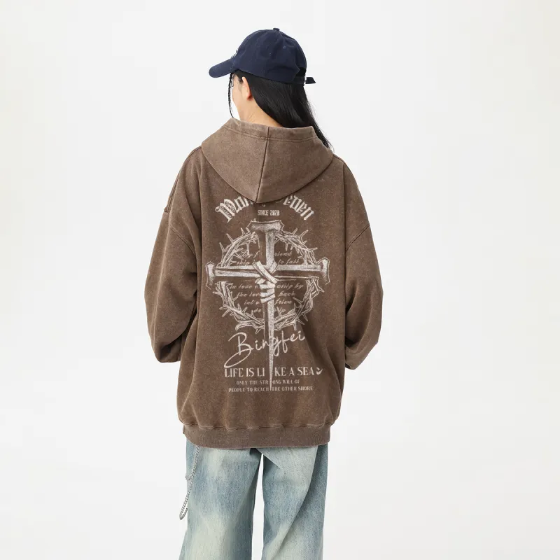 Ice flying Sweatshirts Unisex-3