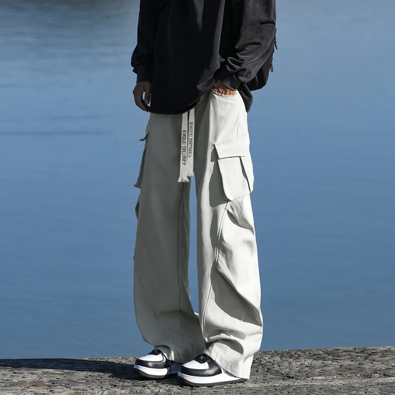 Ice flying Cargo Pants Unisex-19