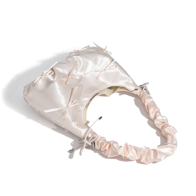 BOBDOG Fabric Versatile Elegance Girlish Cloud Bag, Shoulder Bag, Crossbody Bag, Handbag Tubas Women's Pink-3