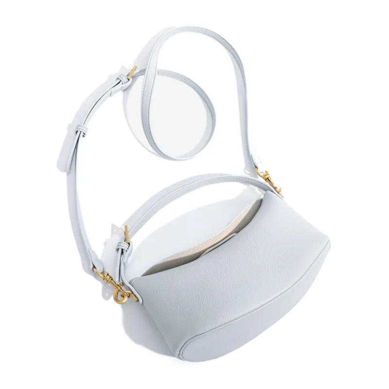 BOBDOG PU Handbag Women's Light Blue/Light Yellow-2