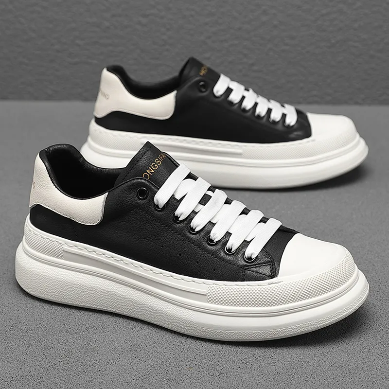 ENRICO COVERI Slip Resistant Cushioning Abrasion Resistant Breathable Low Top Skateboard Shoes Men's-6