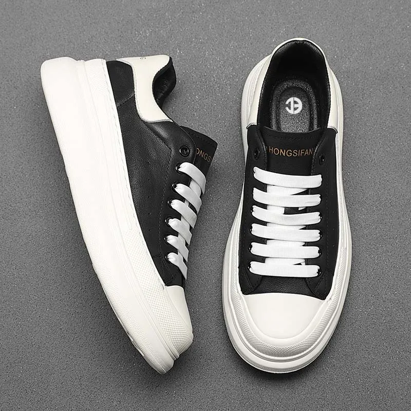 ENRICO COVERI Slip Resistant Cushioning Abrasion Resistant Breathable Low Top Skateboard Shoes Men's-5