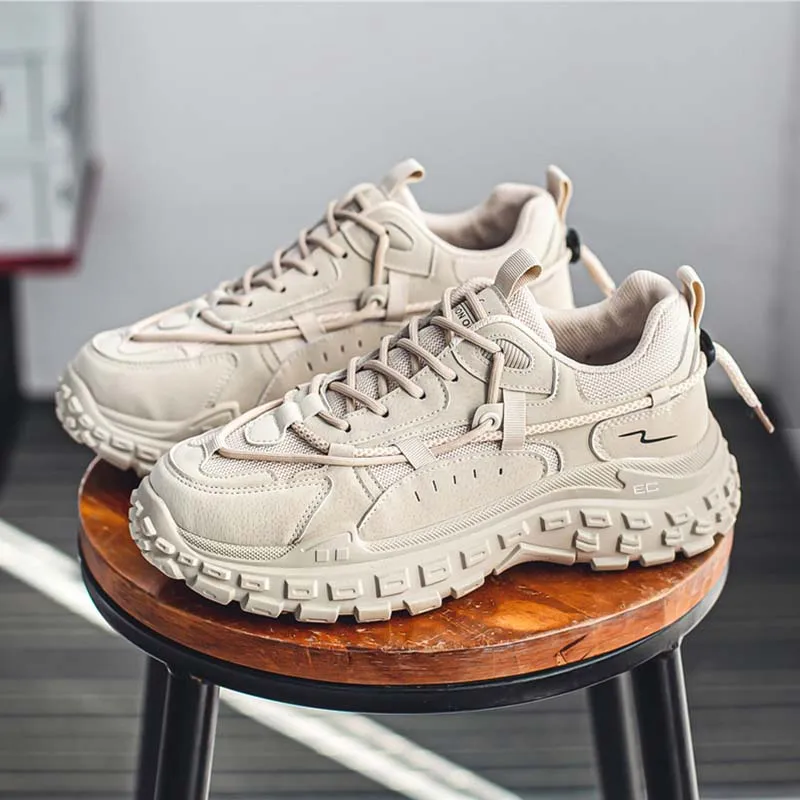 ENRICO COVERI Chunky Sneakers Men Low Top-1