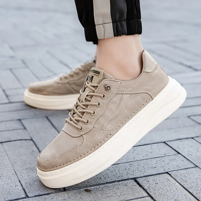 ENRICO COVERI Anti Slip Wear Resistant Low Top Skateboard Shoes Men's-6