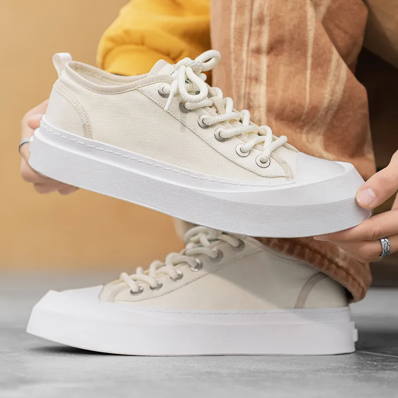 ENRICO COVERI Low Top Canvas Shoes Men's-7