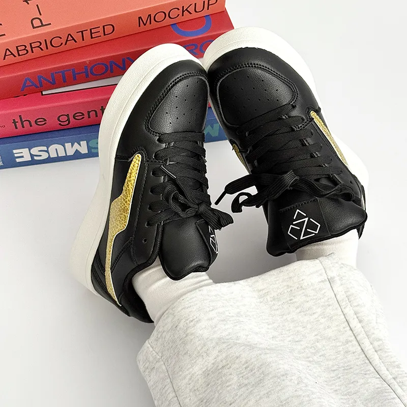 ENRICO COVERI Slip Resistant, Abrasion Resistant, Lightweight, Breathable Low Top Skateboard Shoes Unisex-4