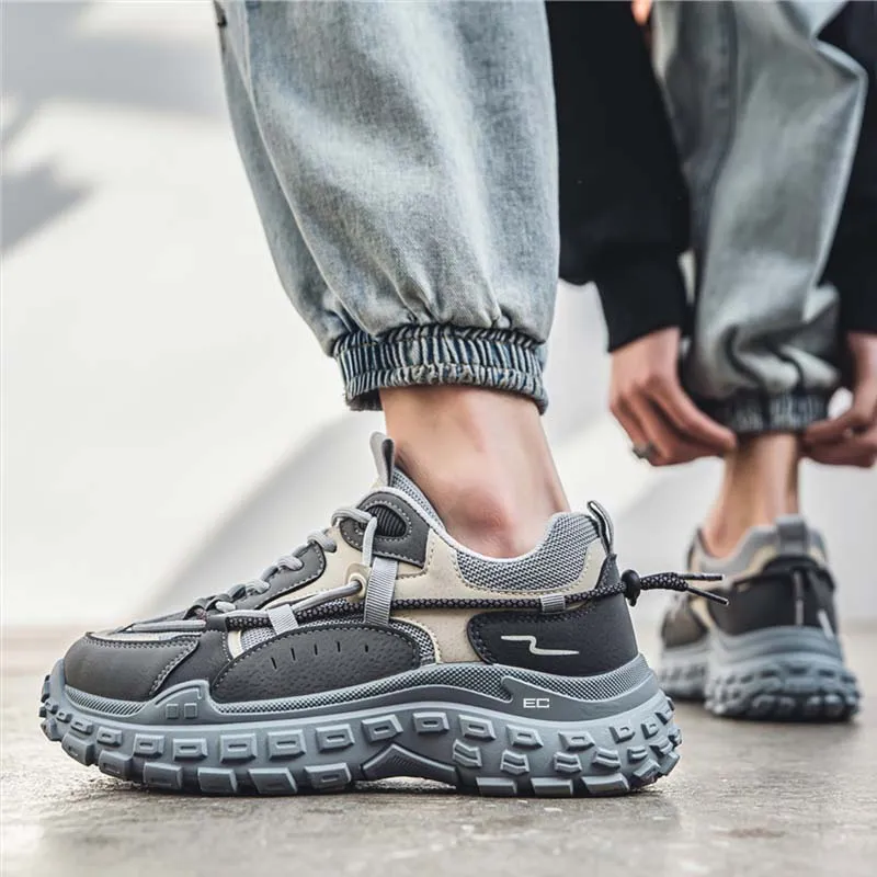 ENRICO COVERI Chunky Sneakers Men Low Top-5