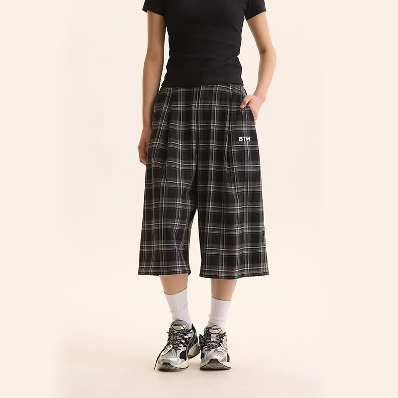 BTW Casual Shorts Unisex Black-6