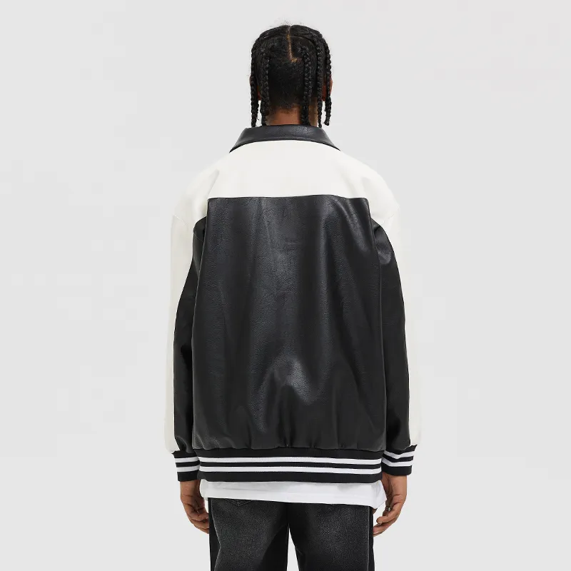BTW Jackets Unisex Black+Ecru-3