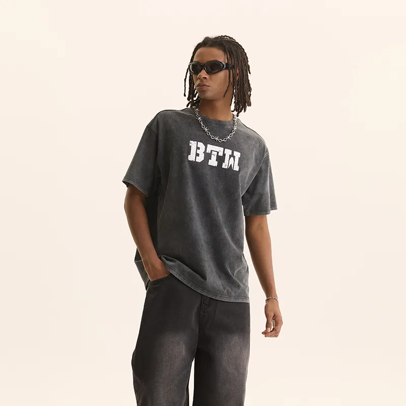 BTW T Shirts Unisex Black-2