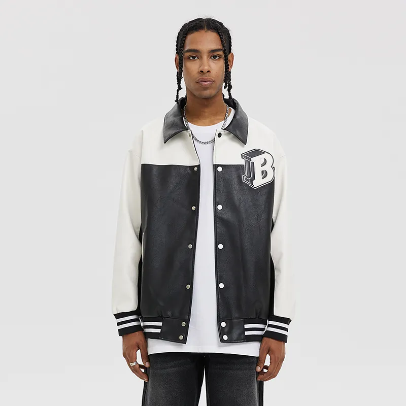BTW Jackets Unisex Black+Ecru-2
