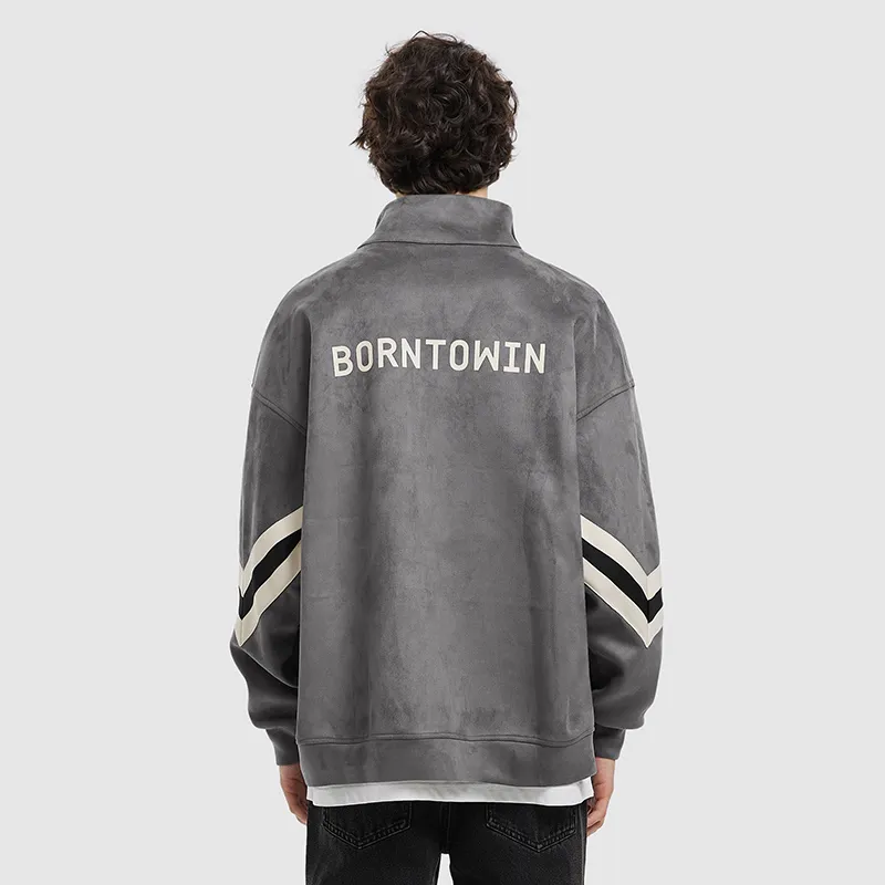 BTW Jackets Unisex Gray-4