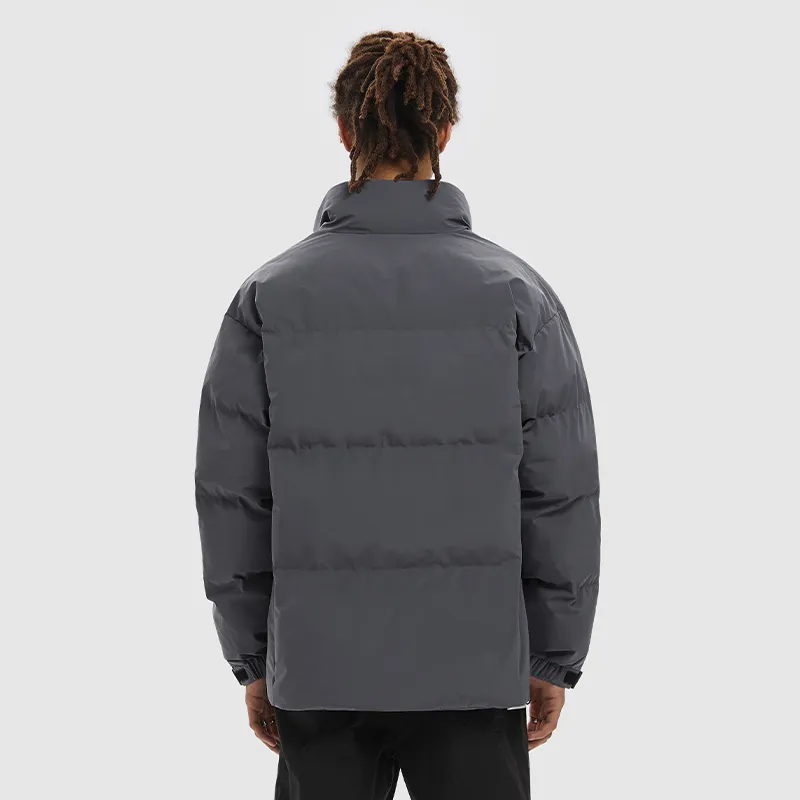 BTW Puffer Jackets Unisex Dark Gray-4