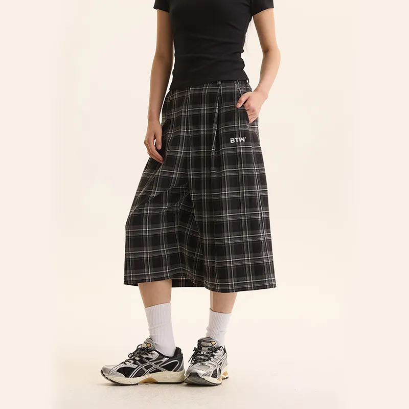 BTW Casual Shorts Unisex Black-7
