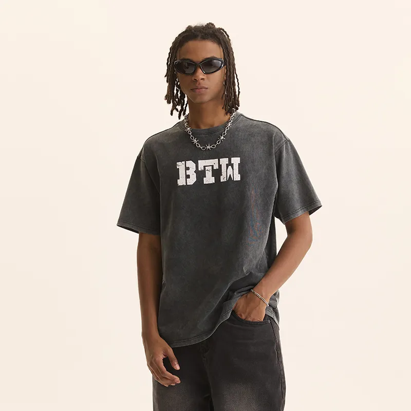 BTW T Shirts Unisex Black-3