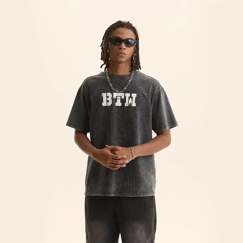 BTW T Shirts Unisex Black-6