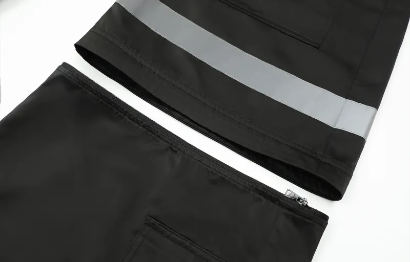 BTW Casual Pants Unisex Black-6