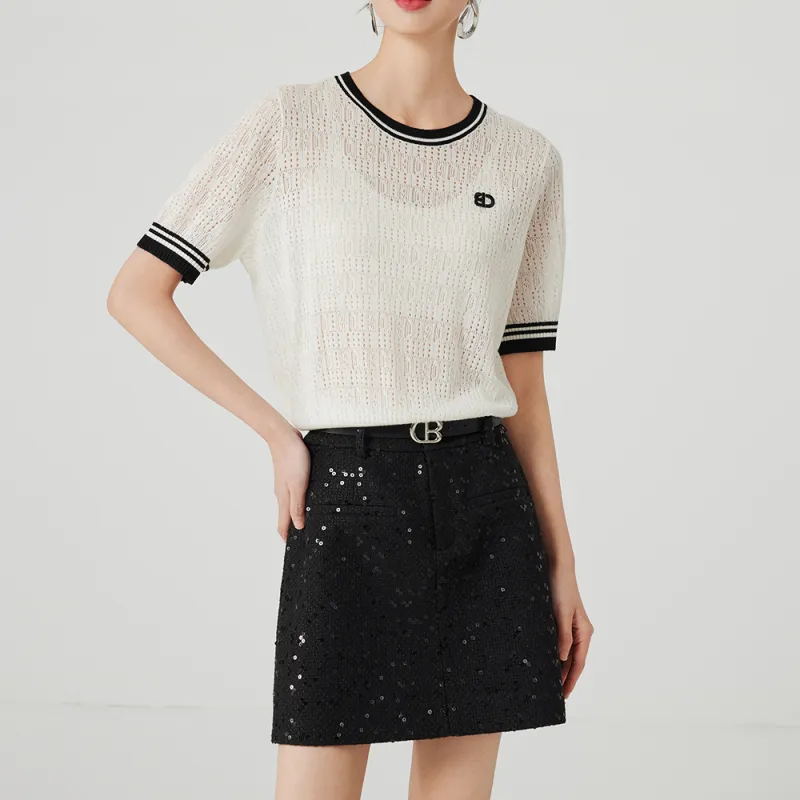 BADINA T Shirt Women's Raw White-3