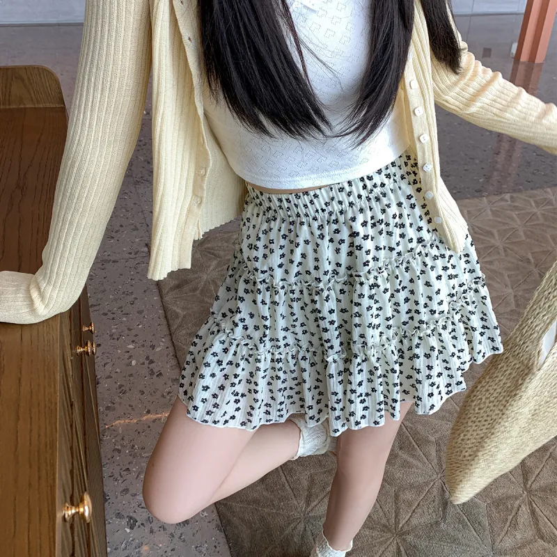 KUNZHUDAXIANG Casual Short Skirts Women's-17
