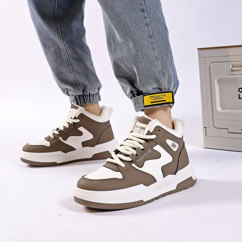 MAKINO Anti-Slip Wear-Resistant High-Top Skateboard Shoes Unisex-18