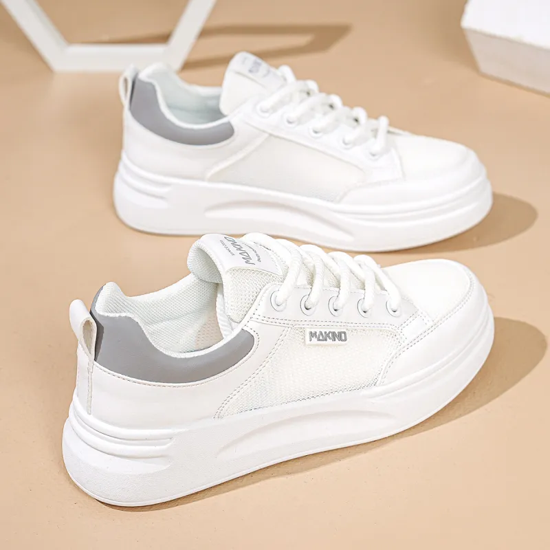 MAKINO Breathable, Slip Resistant, And Abrasion Resistant Low Top Casual Shoes Women's-1