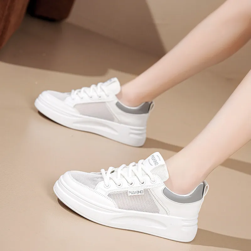 MAKINO Breathable, Slip Resistant, And Abrasion Resistant Low Top Casual Shoes Women's-2