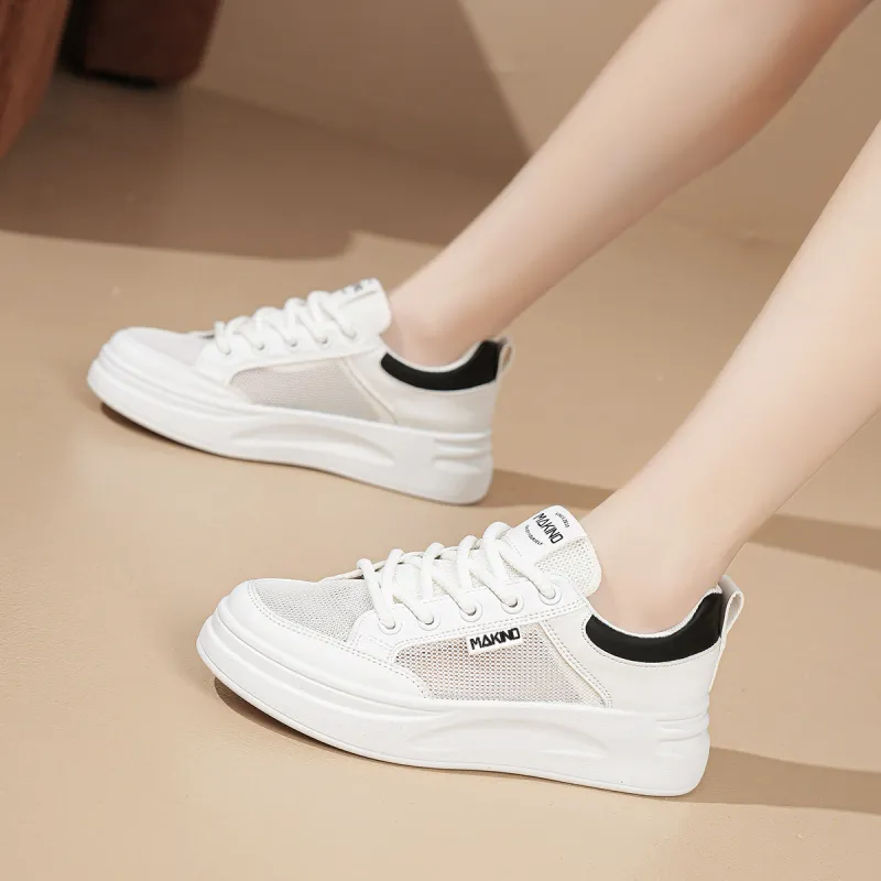 MAKINO Breathable, Slip Resistant, And Abrasion Resistant Low Top Casual Shoes Women's-7