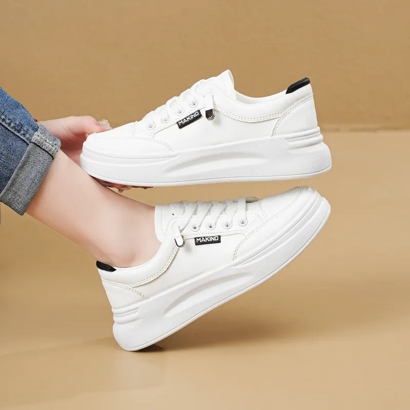 MAKINO Anti-Slip Wear-Resistant Low-Top Skateboard Shoes Women's-4