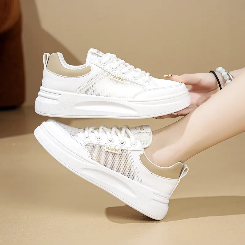 MAKINO Breathable, Slip Resistant, And Abrasion Resistant Low Top Casual Shoes Women's-10