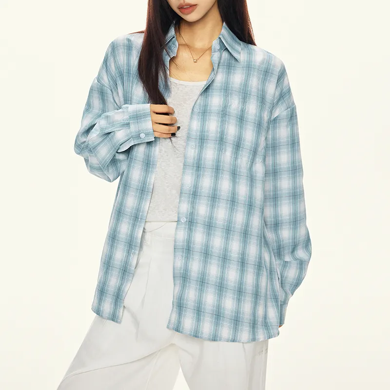 FOREVER 21 Shirts Women's Blue-3
