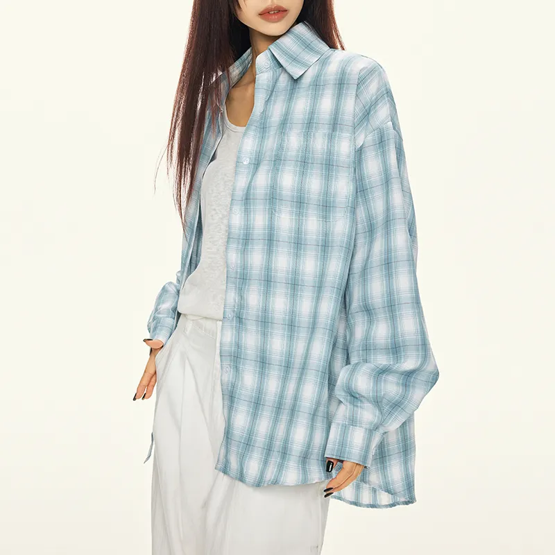 FOREVER 21 Shirts Women's Blue-4