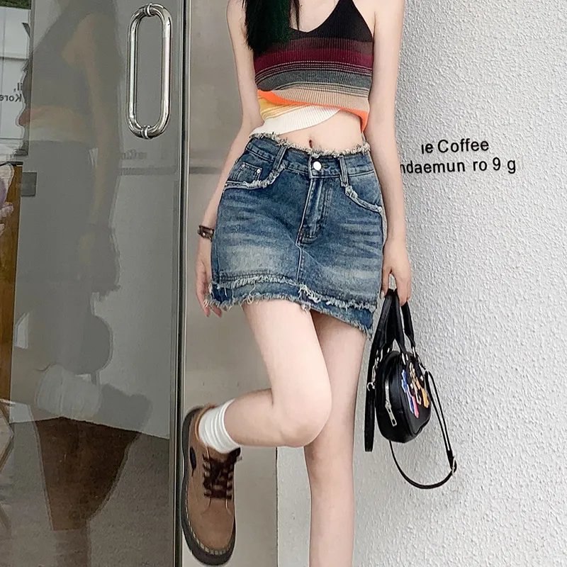 FOREVER 21 Denim Short Skirts Women's-2