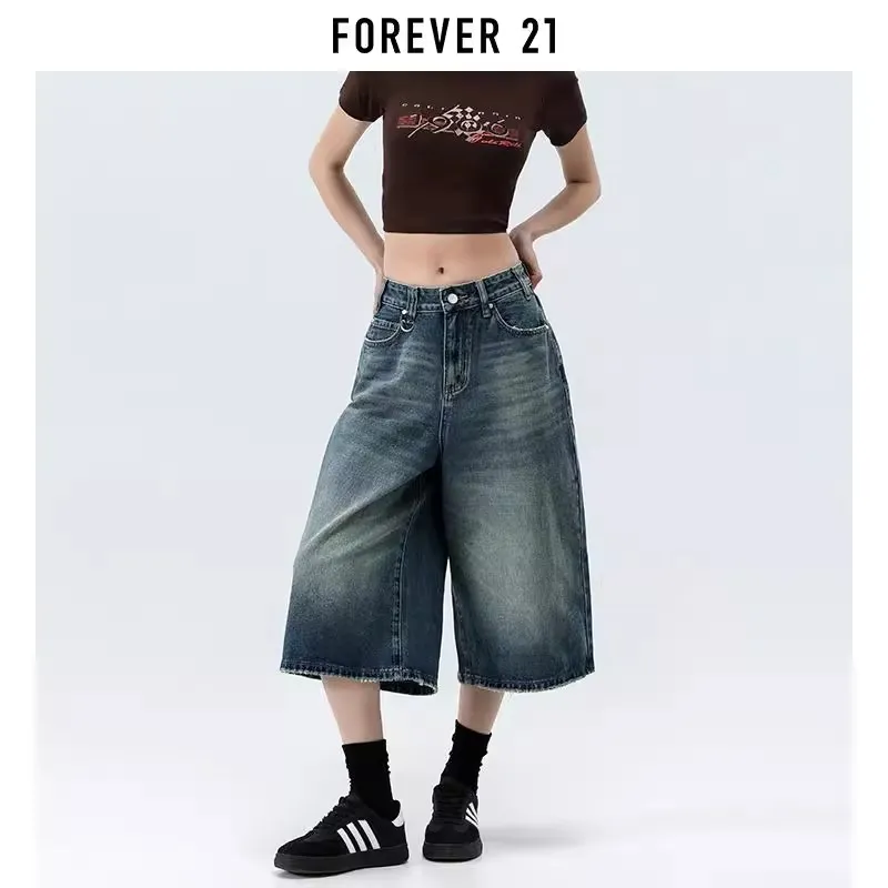 FOREVER 21 Denim Shorts Women's-2