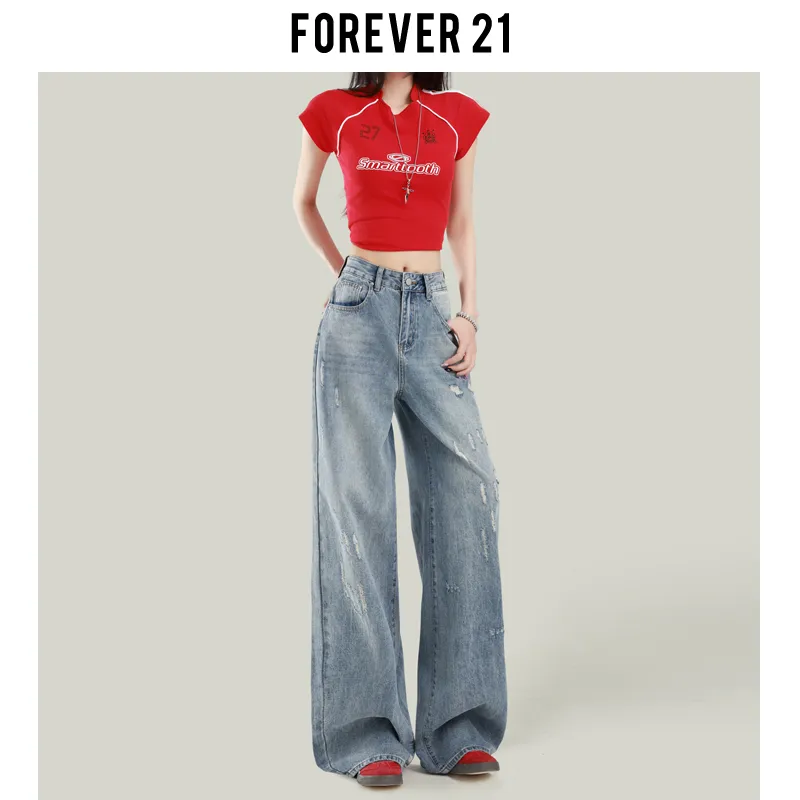 FOREVER 21 Jeans Women's Light Blue-6