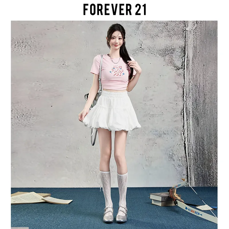 FOREVER 21 Casual Short Skirts Unisex-2