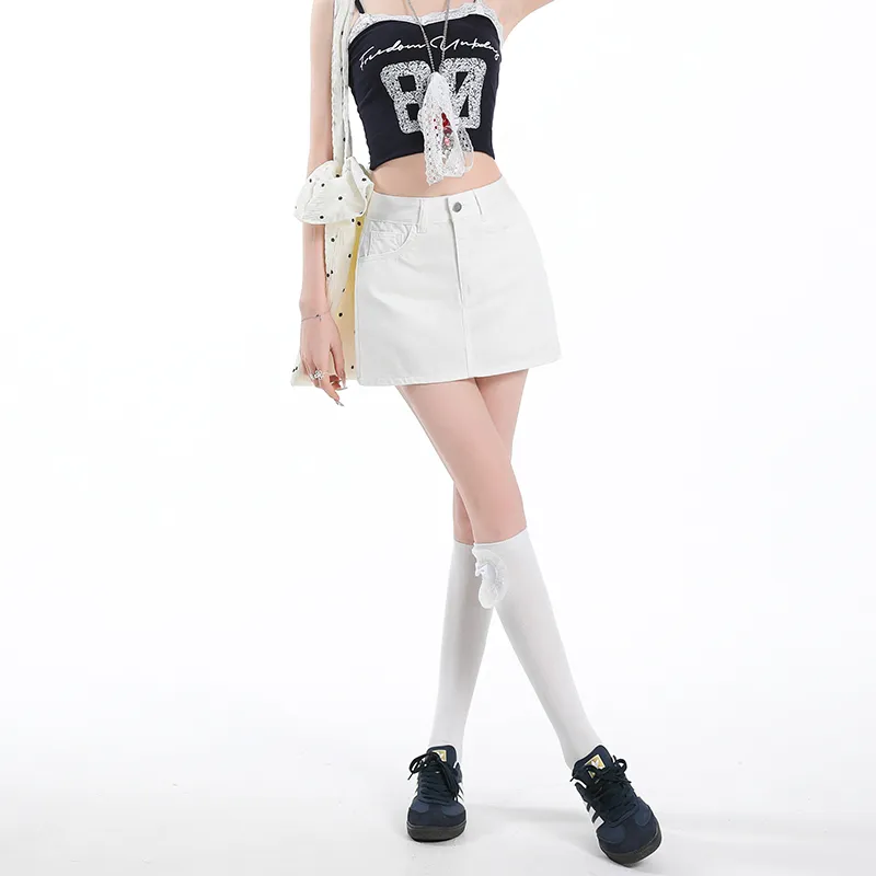FOREVER 21 Denim Short Skirts Women's-3