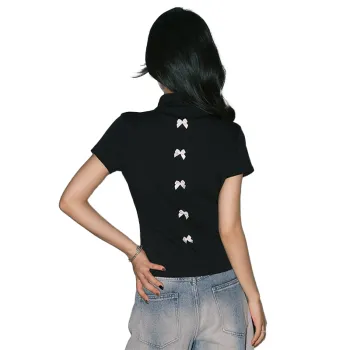 FOREVER 21 Set in Sleeve T Shirt Women's