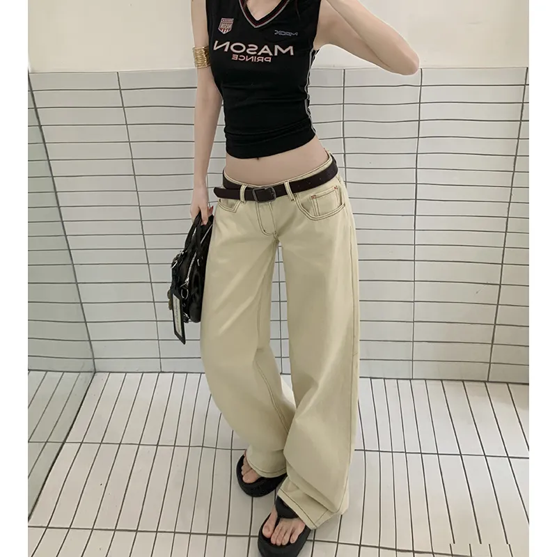 FOREVER 21 Jeans Women's Apricot-3