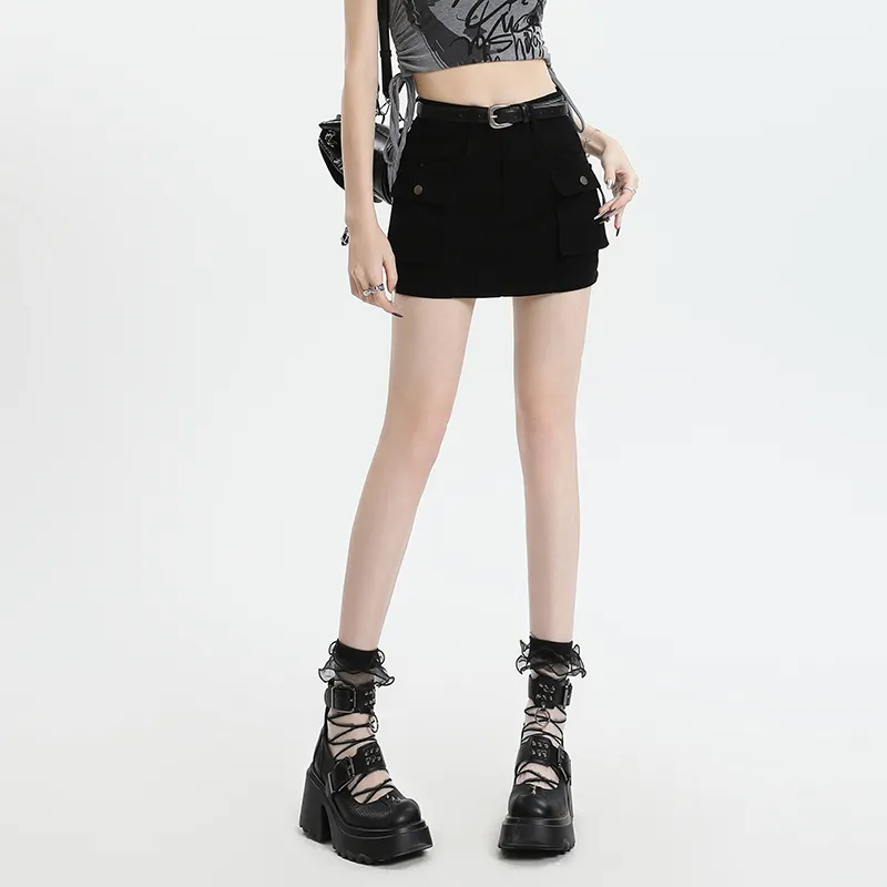 FOREVER 21 Denim Short Skirts Women's-1