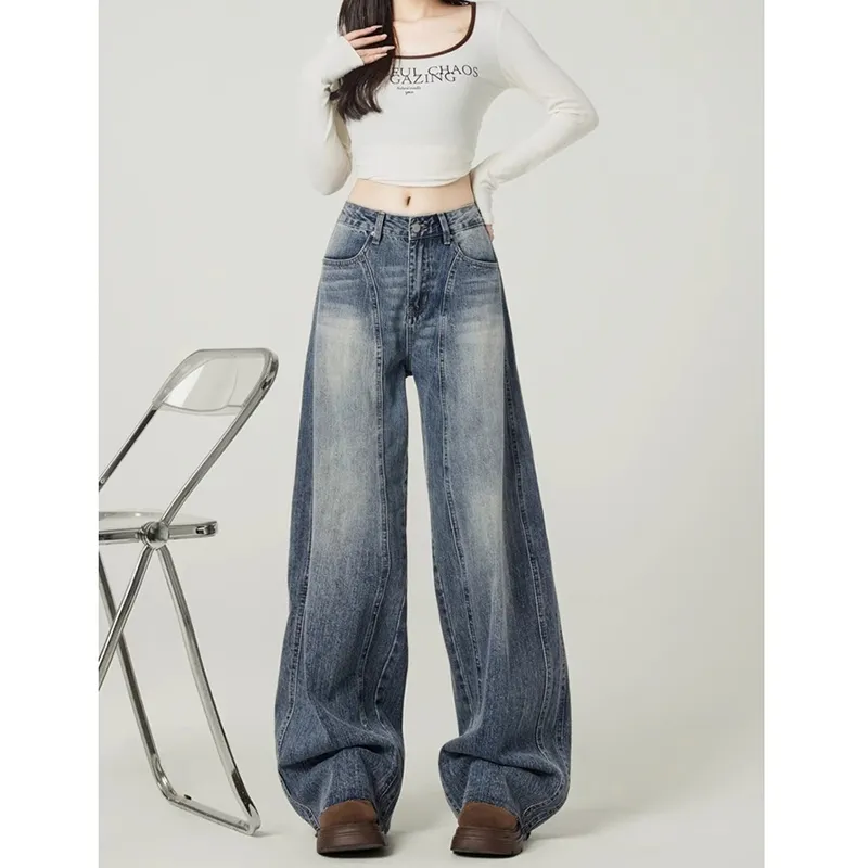 FOREVER 21 Jeans Unisex Vintage Blue-3