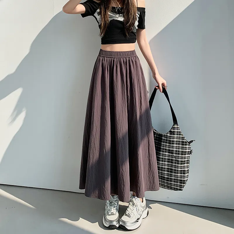 FOREVER 21 Casual Long Skirt Women's-16