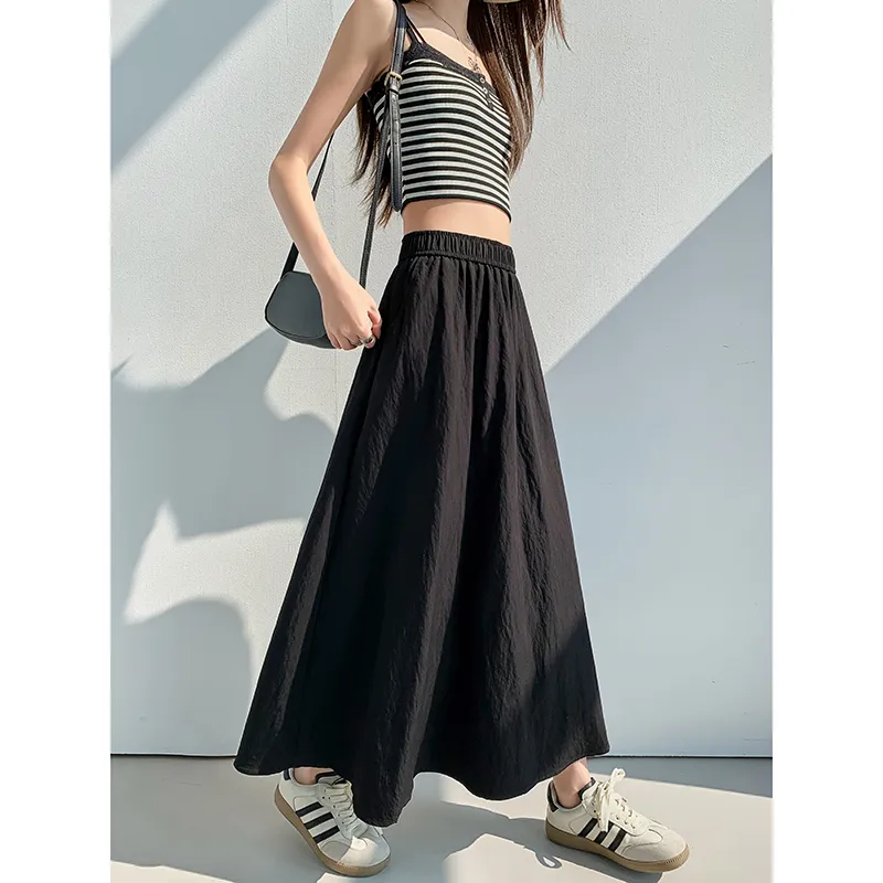 FOREVER 21 Casual Long Skirt Women's-11