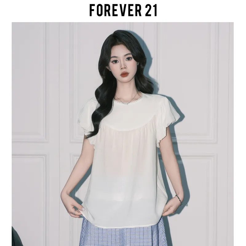 FOREVER 21 Shirts Women's White-2