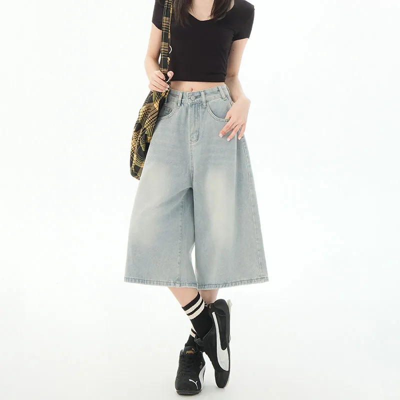 FOREVER 21 Denim Shorts Women's-16