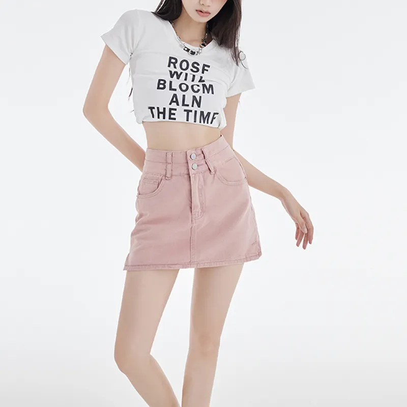 FOREVER 21 Denim Short Skirts Women's-6