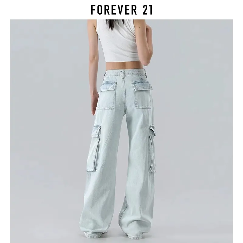 FOREVER 21 Jeans Women's Light Blue-9