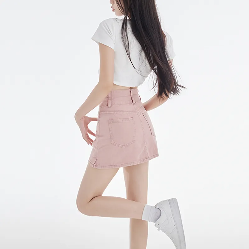 FOREVER 21 Denim Short Skirts Women's-4