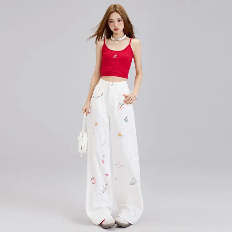 FOREVER 21 Jeans Women's White-2